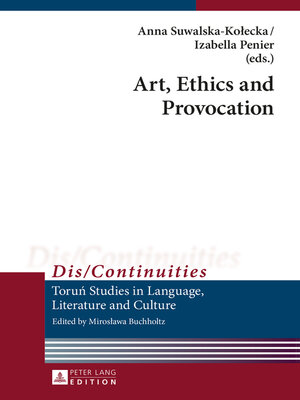 cover image of Art, Ethics and Provocation